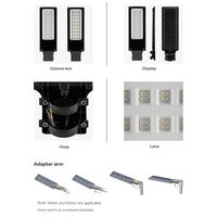 Luminaire de 30 watts SMD LED avec alimentation CA à cellule photoélectrique IP67 nominale