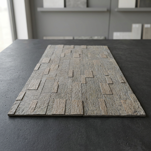 Échantillon de panneaux en pierre naturelle 3D, revêtement mural moderne pour la maison, pierre décorative intérieure/extérieure, ignifuge, imperméable - Product Image 1