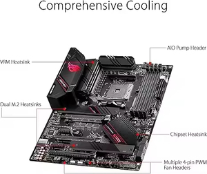 ข้อเสนอเวลาจำกัด SUS <span class=keywords><strong>ROG</strong></span> <span class=keywords><strong>Strix</strong></span> <span class=keywords><strong>B550</strong></span>-<span class=keywords><strong>E</strong></span> เกม motherboardamd AM4ทางเลือกการเล่นเกม atx/ dual M.2 PCIe 4.0 - Product Image 2