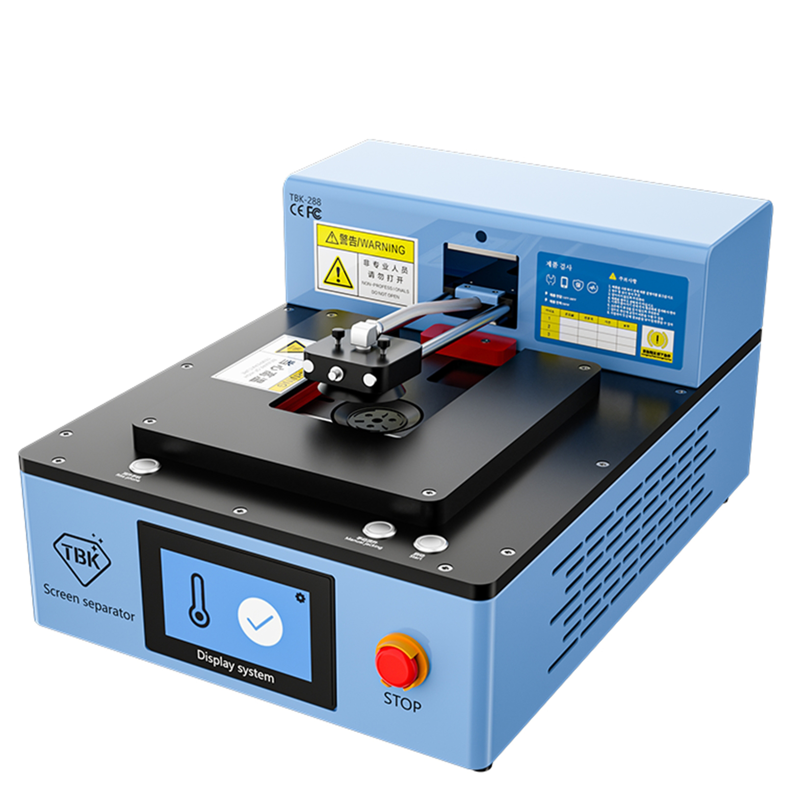 2022 новый продукт TBK 288 iphone ЖК-экран нагревательный сепаратор машина для ремонта экрана мобильного телефона