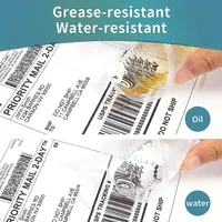 Caja exterior marca producto SKU identificación código de barras Número de serie seguimiento código QR almacén inventario embalaje etiqueta adhesiva