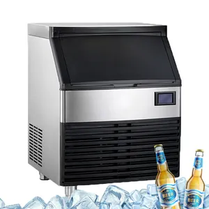 Grande Capacidade Comercial Cubo Seco Ice Making Machine Máquina De Gelo De Bloco Pequeno Cozinha Sob Counter Ice Maker
