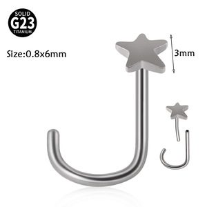 Gaby-anillos <span class=keywords><strong>de</strong></span> <span class=keywords><strong>titanio</strong></span> para la <span class=keywords><strong>nariz</strong></span>, <span class=keywords><strong>piercing</strong></span> para la <span class=keywords><strong>nariz</strong></span> con forma <span class=keywords><strong>de</strong></span> tornillo, con diseño <span class=keywords><strong>de</strong></span> flor, modelo ASTM F136, venta al por mayor - Product Image 5