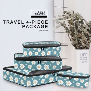 Lot de 6 sacs de rangement de voyage personnalisables avec logo, organisateurs de compression pour valise, cubes de rangement pour bagages de voyage - Product Image 6
