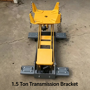 Cric de transmission télescopique robuste EFON 1,5 tonne, élévateur de boîte de vitesses hydraulique avec bras de support en acier renforcé pour camions et bus - Product Image 2