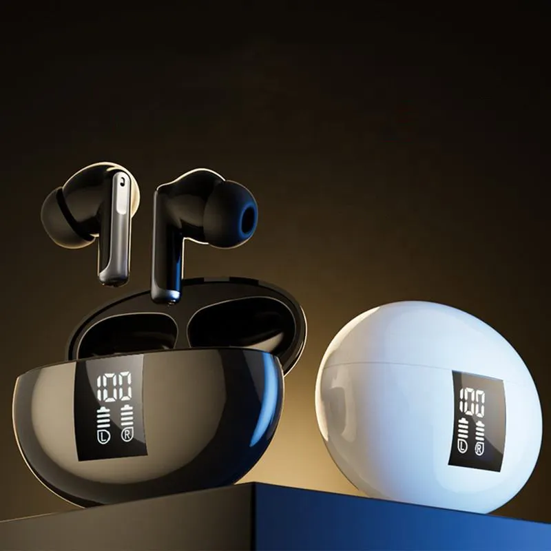 TSSD XY15ledデジタルディスプレイ高品質耳栓ENCANCノイズキャンセリングエアフォンBluetoothワイヤレスヘッドフォンイヤホン