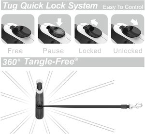 OEM Sale Automatic Retractable <strong>Dog</strong> <strong>Leash</strong> <strong>for</strong> Walking Heavy Duty Strong Nylon Reflective Retractable <strong>Dog</strong> <strong>Leash</strong> - Product Image 5