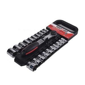Maxpower-Herramientas de combinación de trinquete múltiple, juego de llaves de manga, juego de enchufes, <span class=keywords><strong>2021</strong></span>, 21 Uds. - Product Image 1