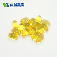 OEM Supplément de santé pour adulte Bien-être Os Santé de la peau Soutien de la vue Système immunitaire EPA DHA Vitamine a Huile de foie de morue Softgel