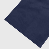 Kaos Olahraga Pria Ukuran Besar V-Neck Lengan Pendek Gaya Seragam Navy