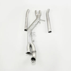 Для S58 2020 одноцентральная трубка + BMW M4 G82 G83 M3 G80 нержавеющая сталь 304 материал с изоляционным материалом - Product Image 5