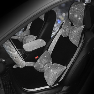 Cojín <span class=keywords><strong>para</strong></span> Asiento <span class=keywords><strong>de</strong></span> Coche con Incrustaciones <span class=keywords><strong>de</strong></span> Diamantes, Juego <span class=keywords><strong>de</strong></span> Una o Tres Piezas, Original <span class=keywords><strong>para</strong></span> Mujer, Universal <span class=keywords><strong>para</strong></span> las Cuatro Estaciones, Simple, OLIVER, Compatible con Varios Modelos - Product Image 4