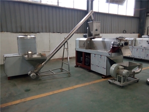 Machine automatique à vis jumelle d'extrudeuse de casse-croûte de bouffée de maïs ligne de production de collations de maïs faisant des machines - Product Image 6