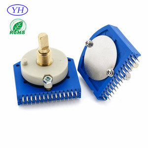 Interruptor Rotatorio de Alta Calidad Personalizado de 39 mm para Montaje en PCB Eléctrico, de 6, 7, 8, 9, 10, 11 y 12 Posiciones - Product Image 4
