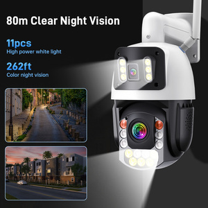 Telecamera di Rete Esterna Rscamtom 4K Ultra HD con <span class=keywords><strong>Zoom</strong></span> 50X, 4G WIFI, Visione Notturna, Scheda SD/Memoria 128G, CCTV di Sicurezza con Audio Bidirezionale - Product Image 6
