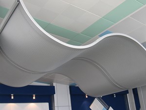 Panel de revestimiento de pared giratorio de aluminio para decoración de hotel, tablón de techo de lujo para centro comercial, 5 estrellas - Product Image 5