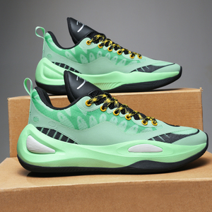 Chaussures de basketball basses 2025 légères et respirantes lavande avec empeigne en mesh, semelle intermédiaire en EVA et soutien de la cheville pour hommes, femmes et jeunes - Product Image 4