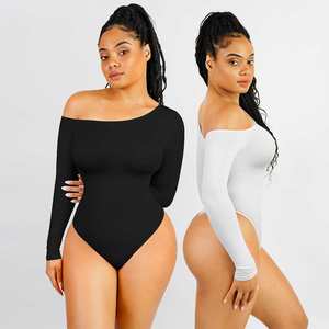 Hexin Venta al por mayor Adelgazamiento Control de barriga Sexy Doble capa Sexy Bodysuits Ladies Shapewear - Product Image 1