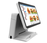 Système de caisse enregistreuse tout-en-un Android Windows à prix avantageux, tablette POS pour restaurant, machine POS H1156C