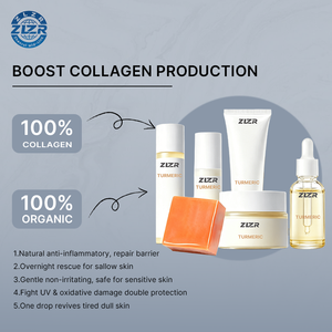 Sérum éclaircissant anti-acné hydratant pour le visage à la curcumine, marque privée, pour tous types de peau - Coffret de soins pour femmes - Product Image 2