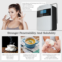 Nanlite — filtre à eau ioniseur d'eau, appareil avec 8 plaques ti-pt, pH 2.5-11.2