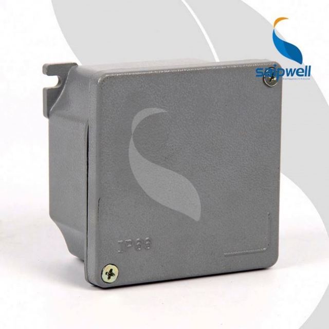 Custom Aluminum Die Cast Distribution Box IP65 Electrical Enclosure for Outdoor Use CE Certified