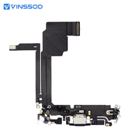 Kabel Fleksibel Port Pengisian Daya iPhone 15 Pro Max, Konektor Dock Fleksibel untuk Perbaikan Ponsel, Distributor Adaptor