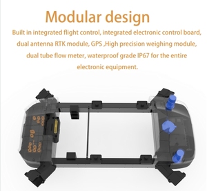 Agriculture professionnelle R60 Drone système Intelligent pulvérisation commerciale large gamme de batterie RC ferme terres cultivées charge nettoyage UAV - Product Image 3