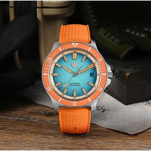 San Martin 40mm Dive <b>Watch</b> Design NH35 Automatic <b>Mechanical</b> Fashion Men <b>Watch</b> Sapphire Waterproof 200m Luminous SN0118GB - Product Image 3
