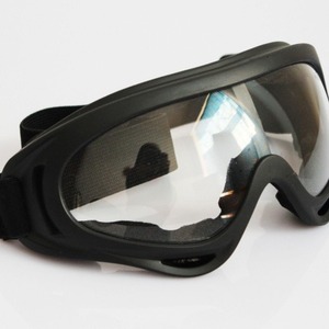 Lunettes de moto X400, coupe-vent, noires, jaunes, transparentes, arc-en-ciel, verres orange, lunettes de protection pour sports de plein air, cyclisme - Product Image 3