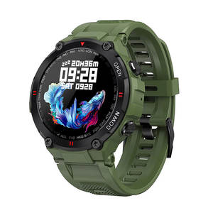 Reloj Inteligente K22 con Chip Inteligente, Resistente al Agua IP67, con NFC, para Hombre y Mujer, en Dorado, con Monitor de Presión <span class=keywords><strong>Arterial</strong></span> - Product Image 1