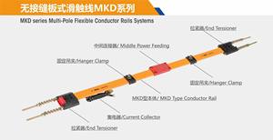 3P גמיש מבודד מנצח רכבת נחושת פס אלומיניום עבור מנוף - Product Image 6