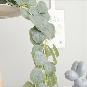 Venta caliente <span class=keywords><strong>Artificial</strong></span> <span class=keywords><strong>eucalipto</strong></span> garland para planta colgante decoración de la casa - Product Image 3