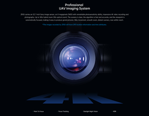 Gimbal <b>Camera</b> ZR30 4K Optical Pod 30X Optical Zoom AI Target Tracking Sony Sensor <b>Night</b> <b>Vision</b> For UAV Mapping Survey - Product Image 6