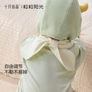 Bufanda Triangular de Forro Polar para Bebé, Diseño Crystalline Sunshine de Octubre, Unisex, Cálida para Otoño e Invierno - Product Image 4