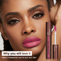 Rouge à lèvres liquide mat velours longue tenue waterproof, marque privée, non desséchant, anti-transfert, végétalien