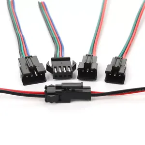 SM2.54 macho/hembra 2/<span class=keywords><strong>3</strong></span>/4P línea de terminales arnés de cableado línea de lámpara LED para batería de litio cabeza de avión 2,54 paso par línea de enchufe - Product Image 6
