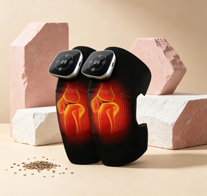 Attelle chauffante légère en maille pour le genou, design portable, facile à plier et à ranger pour les soins quotidiens des jambes en famille - Product Image 1
