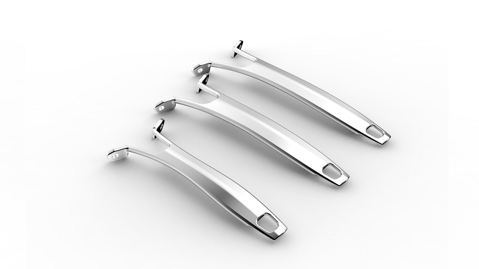 Высококачественный минималистичный стиль с плавными линиями ручки кастрюли/литая посуда/крышки из нержавеющей стали 304