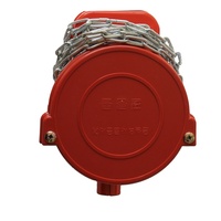 Treuil manuel enroulable pour serre avec chaîne pour ventilation sur le toit