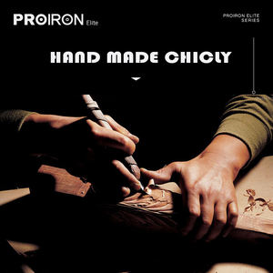 <span class=keywords><strong>PROIRON</strong></span> 16kg lujo redondo moda cromo mango de madera Acero inoxidable al por mayor mancuerna personalizada - Product Image 3