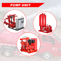 Pompe à incendie certifiée UL FM CE 150 kW 220 V 15 CV Pompe multi-étagée 3000 GPM Pompe à incendie verticale conteneurisée à vendre pour bâtiment