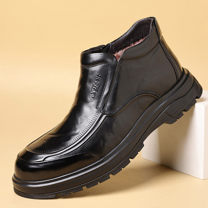 Black boot leg