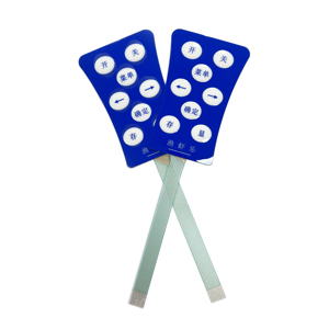 Bảng chuyển đổi màng tùy chỉnh với bàn phím cảm ứng lớp phủ Bảng điều khiển ma trận Bàn phím màng cho sử dụng công nghiệp - Product Image 6