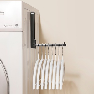 Plastic Folding Storage Retractable <b>Rack</b> Space-Saving Home Hat <b>Clothes</b> and Hats Drying <b>Rack</b> Storage Tool - Product Image 2