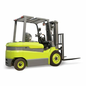 2000KG 3.5m Height Full-electric <b>Portable</b> Self Loading Stacker Ladder Truck Mounted Forklift Electric Forklift for Warehouse - Product Image 1