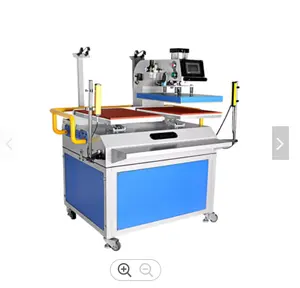 Machine de transfert de chaleur 40x50cm avec alignement laser, presse à chaud pour sweat à capuche, short, sublimation plat, thermopresse