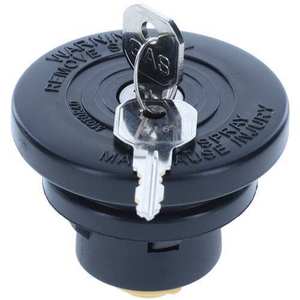 Tapa de Combustible con Cerradura MGC783 de Plástico con Llave para Chevrolet Ford GMC Dodge Nissan Mercury - Product Image 1