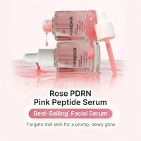 Sérum coréen anti-âge PINNSKIN PDRN au peptide rose, avec PDRN de rose, complexe de 6 types de peptides de sodium ADN, 30 ml