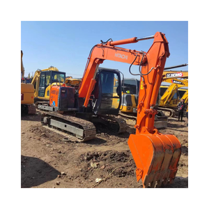 Miniexcavadora Hitachi ZX70 usada de 7 toneladas con bomba, piezas de cubo de segunda mano y motor, excavadora Hitachi 70 pequeña - Product Image 1